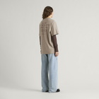 END. Worn Established T-shirt in Khaki