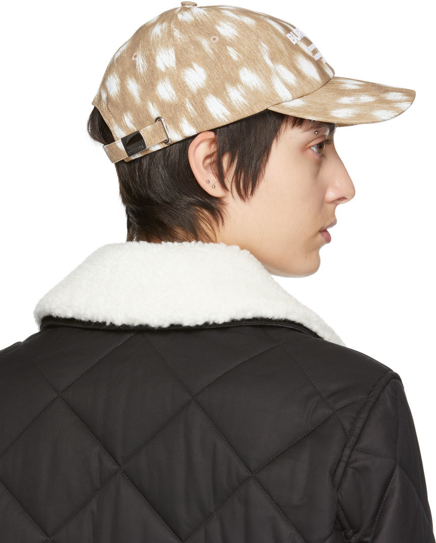 Burberry Canvas Baseball Cap Horseferry Graphic Print Burberry Horseferry Embroidered-Logo Baseball Cap Black  main image 4