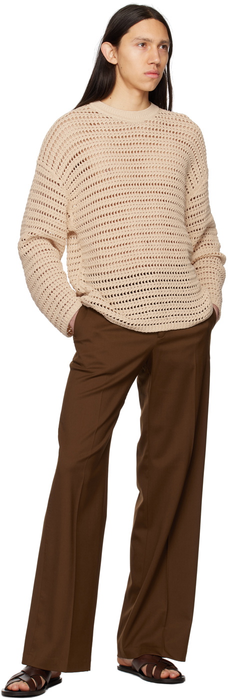 CMMN SWDN Brown Otto Trousers CMMN SWDN