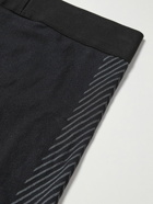 Palm Angels - Logo-Jacquard Stretch-Knit Ski Tights - Black