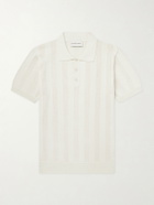 Frescobol Carioca - Vidal Cotton Polo Shirt - Neutrals