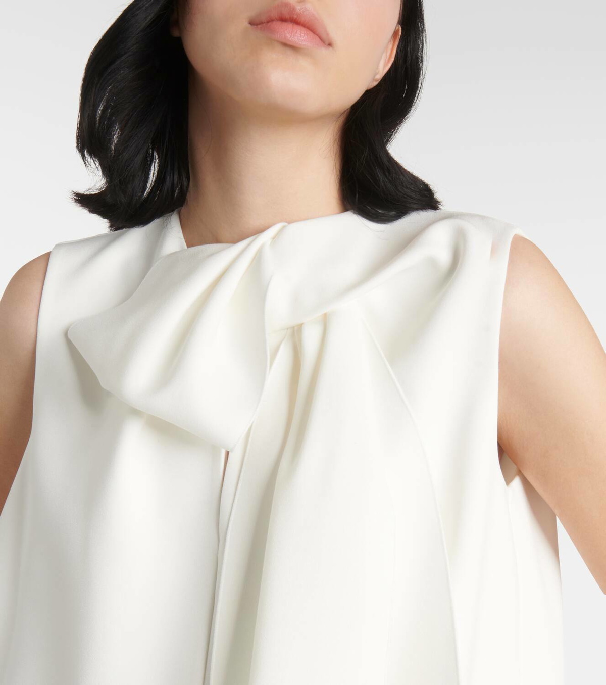 Roksanda Bridal Petra bow-detail minidress