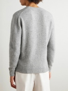 Thom Sweeney - Brushed Cashmere-Blend Sweater - Gray