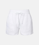 Velvet Sutton linen shorts