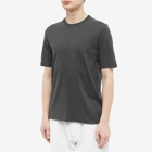 Folk Men's Contrast Sleeve T-Shirt in Black