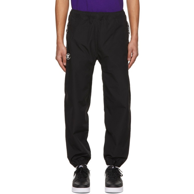 Photo: AAPE by A Bathing Ape Black Canvas One Point Lounge Pants