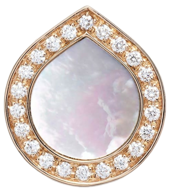 Photo: Repossi Antifer 18kt rose gold single earring with gemstones