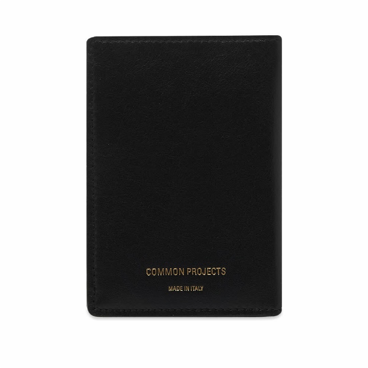 Photo: Common Projects Men's Folio Wallet in Black
