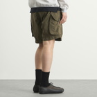 and wander Men's Oversized Cargo Shorts in Khaki