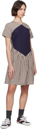 SC103 Brown Ace Minidress