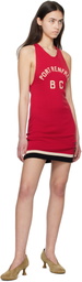 Bode Red Port Minidress