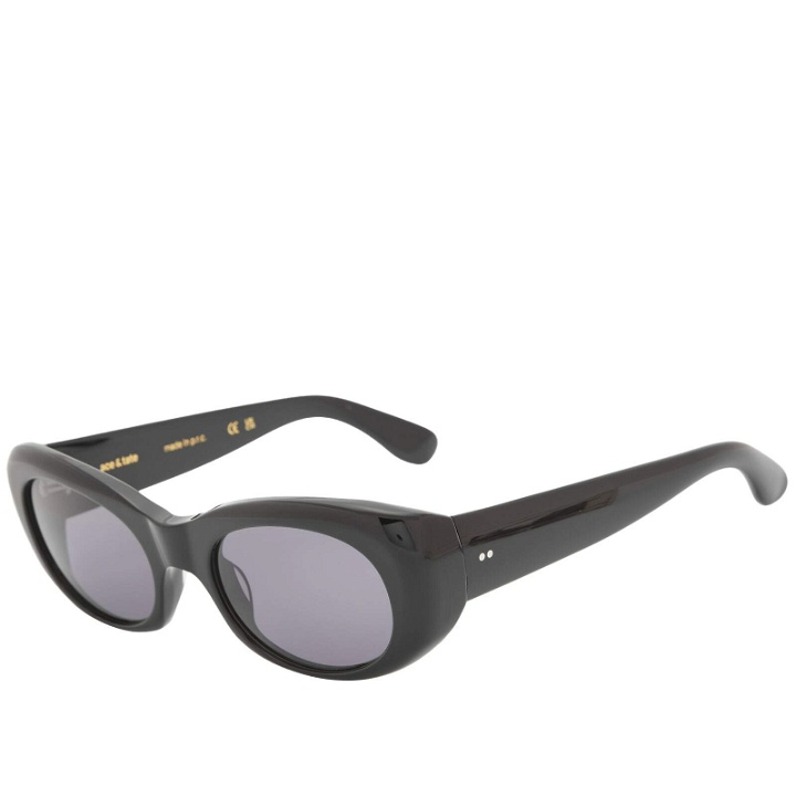 Photo: Ace & Tate Dilion Sunglasses in Recycled Black 