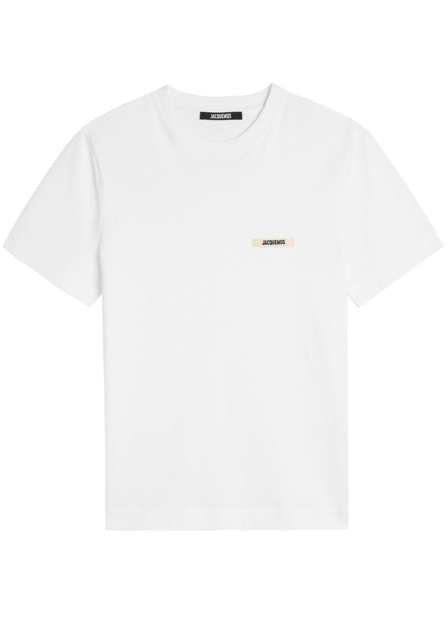 Jacquemus - Le T-shirt Pino cotton cropped top Jacquemus