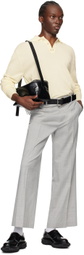 Recto Beige Semi-Sheer Polo