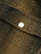 Randy's Garments - Station Corduroy-Trimmed Wool-Blend Jacket - Brown
