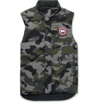 Canada Goose - Garson Slim-Fit Camouflage-Print Quilted Arctic Tech Down Gilet - Green