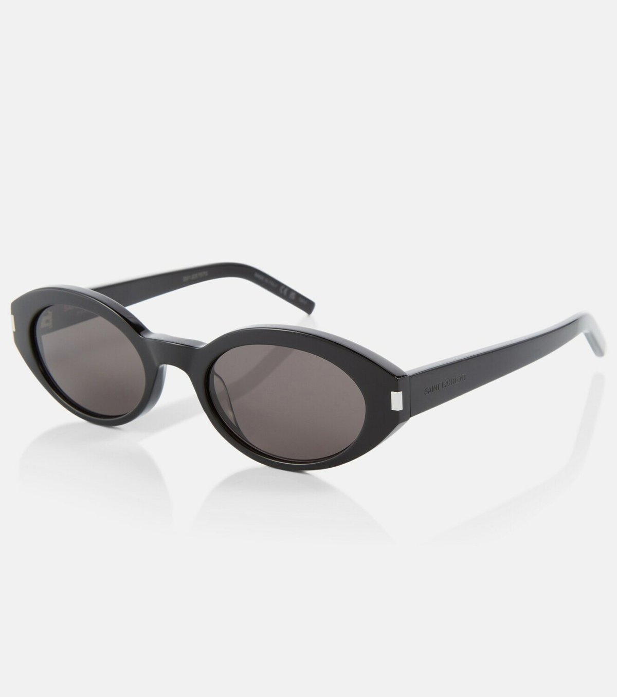 Saint Laurent Eyewear Women's Oval Acetate Sunglasses