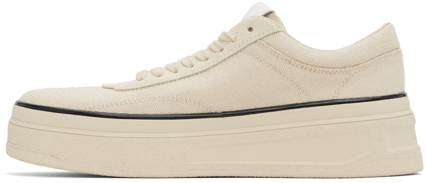 Jil Sander Off-White Low-Top Sneakers