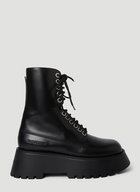 Mason Combat Boots in Black