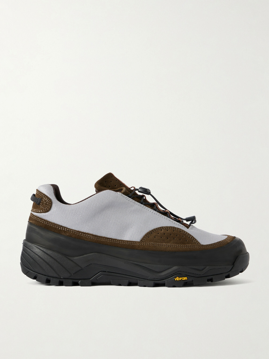 Diemme - Rayon Vert Grappa Hiker Suede-Trimmed Nylon Sneakers - Gray