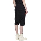 Rick Owens Drkshdw Black Pods Shorts