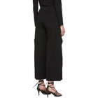 Stella McCartney Black Compact Knit Trousers