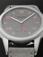 NOMOS Glashütte - Club Campus Hand-Wound 36mm Stainless Steel and Leather Watch, Ref. No. 712