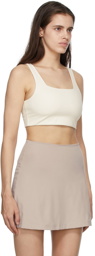 Girlfriend Collective Off-White Tommy Sports Bra