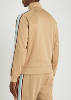 DRÔLE DE Monsieur Le Veste Survetement Satin-jersey Track Jacket Beige