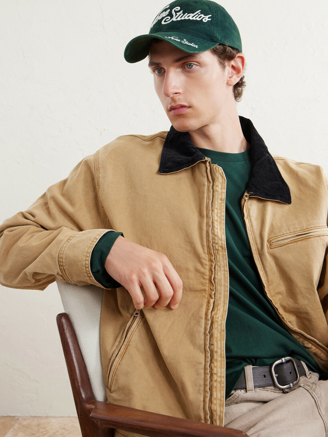 Acne Studios - Carliy Venice Logo-Embroidered Cotton Cap