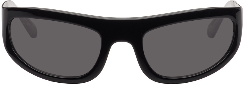 A BETTER FEELING Black & Silver Corten Sunglasses A BETTER FEELING