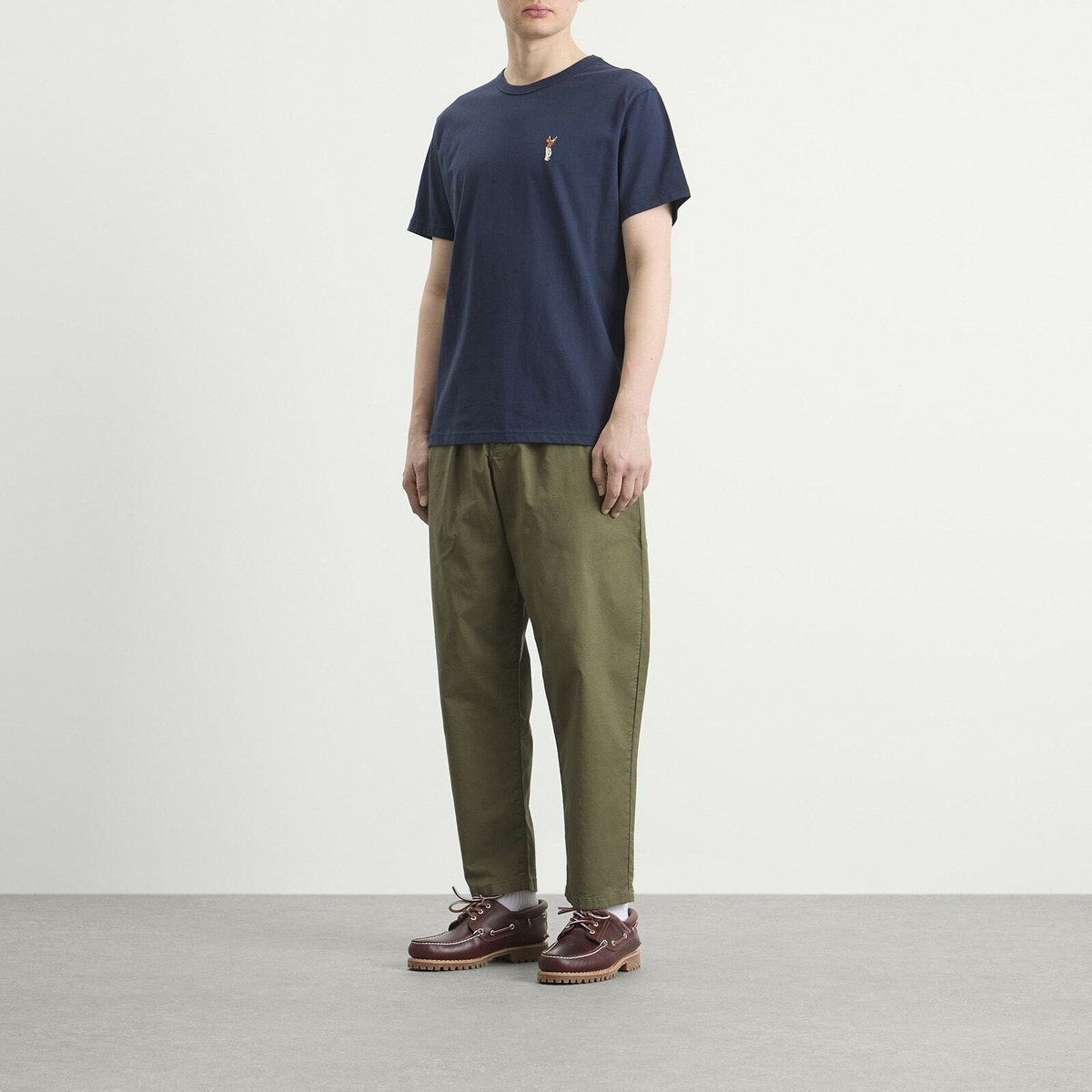 Kestin Men's Golf Embroidery Cargill T-Shirt in Dark Navy