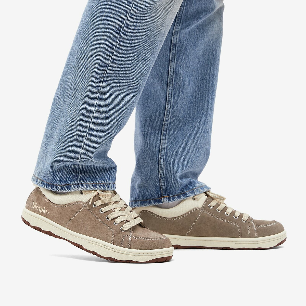 Simple Men's OS Suede Sneakers in Taupe Simple Watch Co.