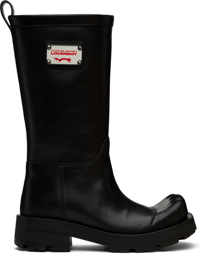 Photo: Charles Jeffrey LOVERBOY Black Sheathed Boots