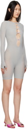 Poster Girl Gray Jetta Jumpsuit