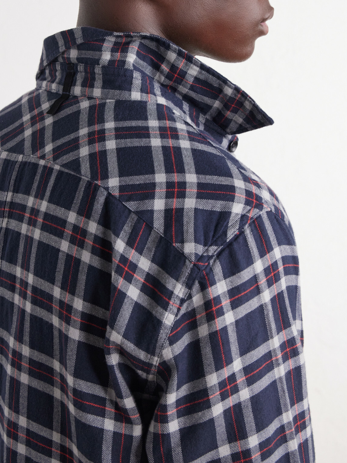 Rag & Bone - Tomlin Checked Cotton-Flannel Shirt - Blue