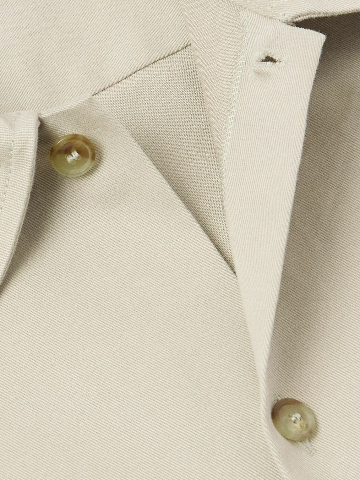 Ghiaia Cashmere - Cotton-Twill Shirt - Neutrals
