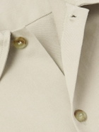 Ghiaia Cashmere - Cotton-Twill Shirt - Neutrals