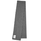 Norse Projects Men's Tab Series Scarf in Light Grey Melange