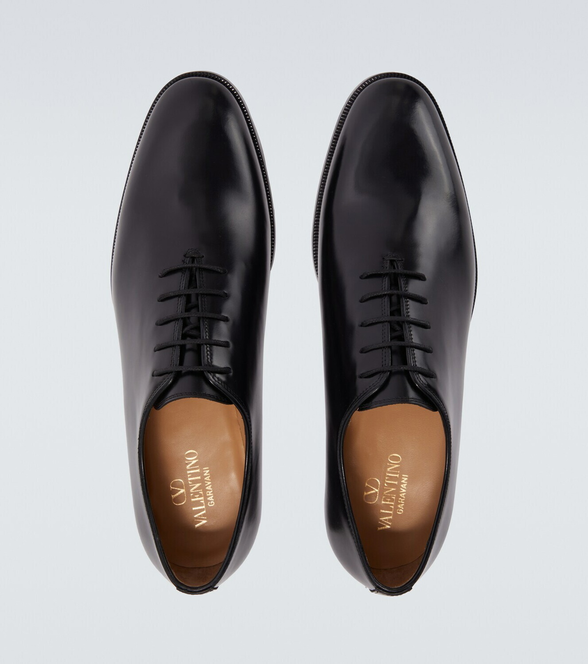 Valentino Garavani VLogo leather Derby shoes