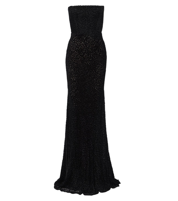 Photo: Alex Perry Devoré bustier gown
