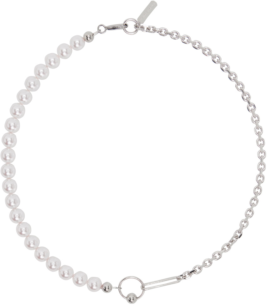 Justine Clenquet Silver Althea Necklace