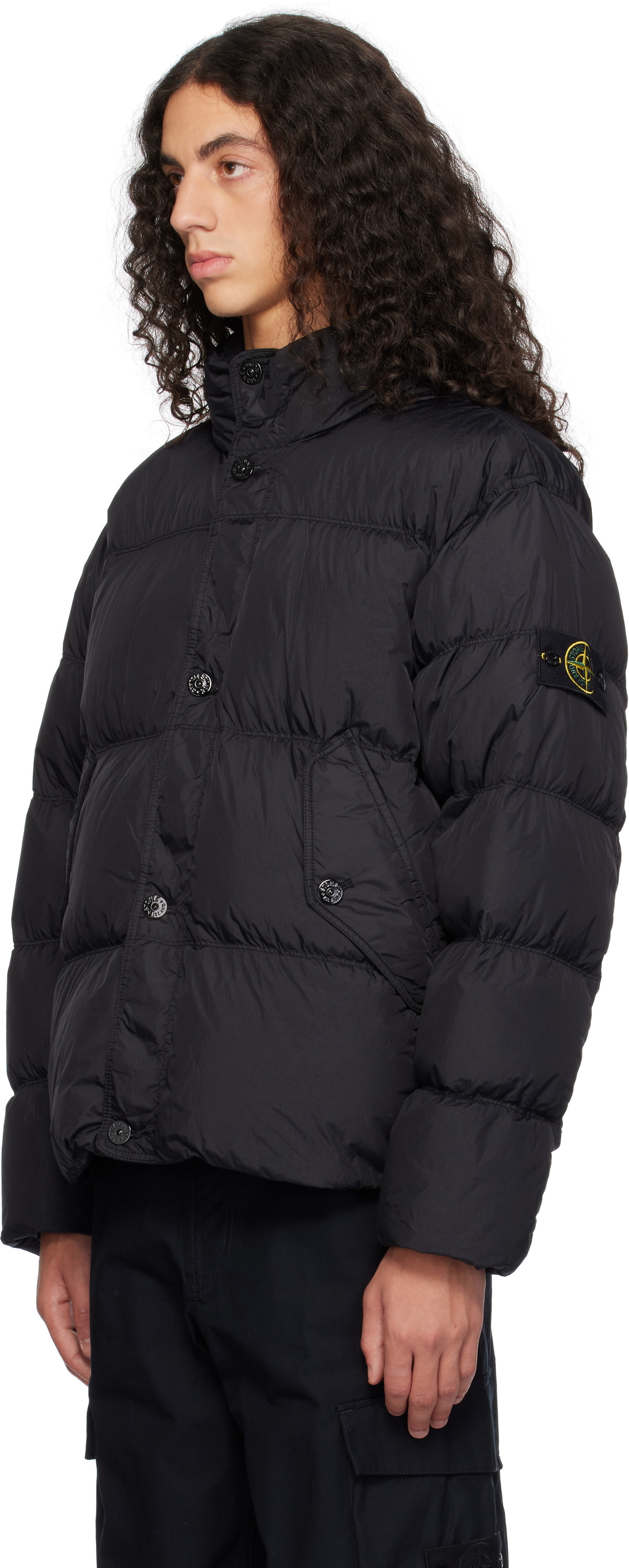 Doudoune Stone Island Garment Dyed Crinkle Reps – Veste Duvet Grise Taille XXL – Neuf Avec étiquettes, Fabriqué En Italie