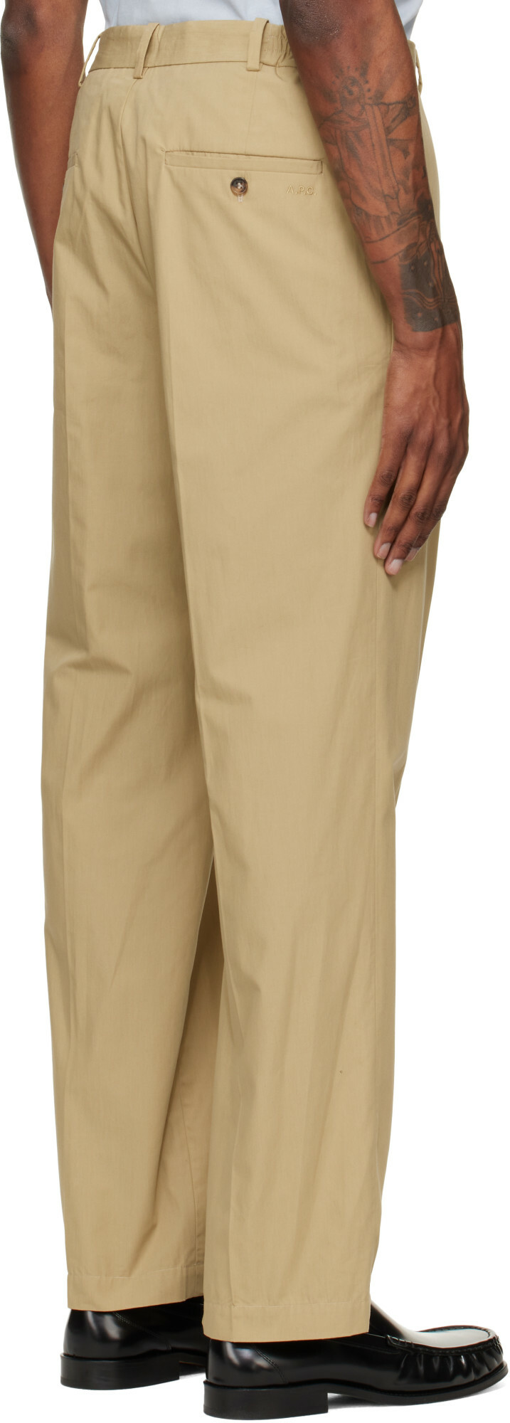 A.P.C. Beige Dylan Trousers