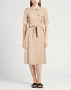 Peserico Womens Midi dress Sand