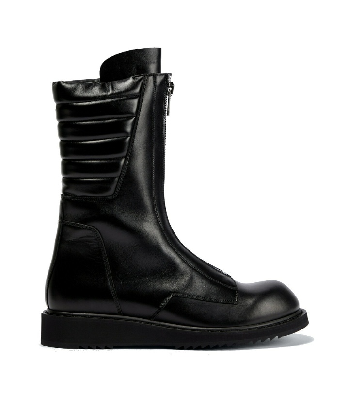 Photo: Rick Owens - Basket Creeper leather boots