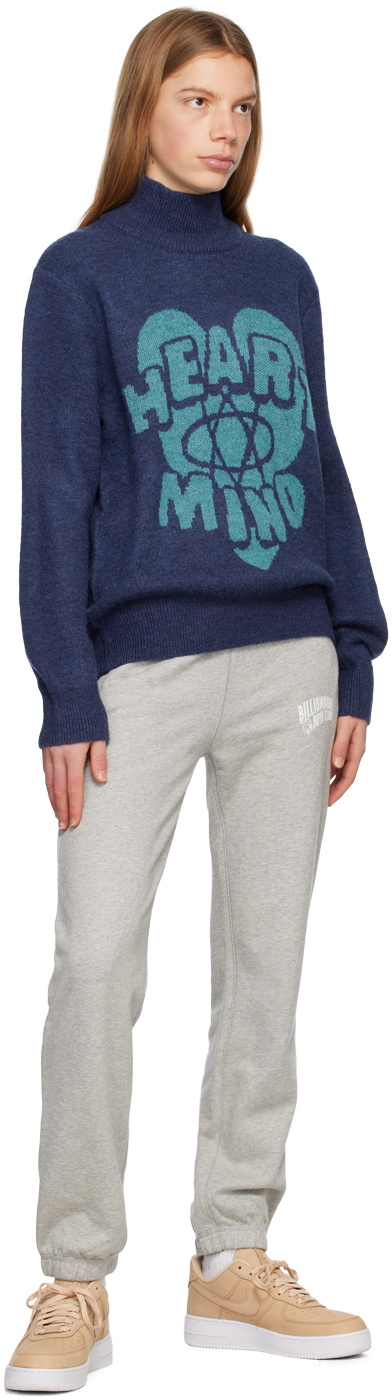 Billionaire Boys Club Gray Small Arch Logo Lounge Pants