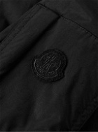 Moncler - Logo-Appliquéd Shell Down Bomber Jacket - Black
