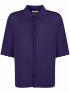 LEMAIRE - Cotton Knit S/s Polo Shirt
