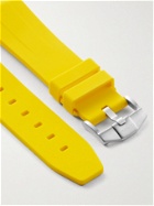 Horus Watch Straps - 20mm Rubber Integrated Watch Strap - Yellow